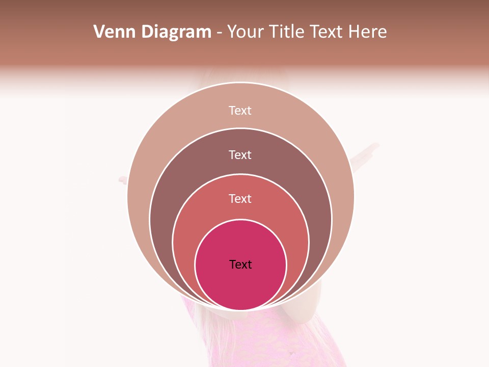 Girl Attractive Makeup PowerPoint Template