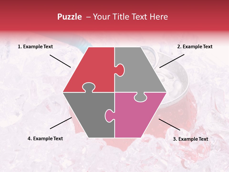 Beverage Droplets Close Up PowerPoint Template