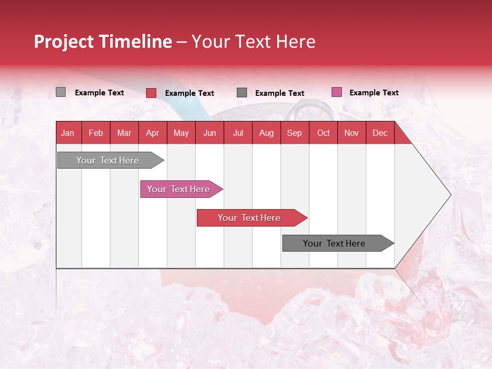 Beverage Droplets Close Up PowerPoint Template