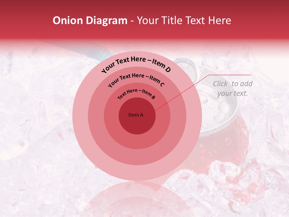 Beverage Droplets Close Up PowerPoint Template