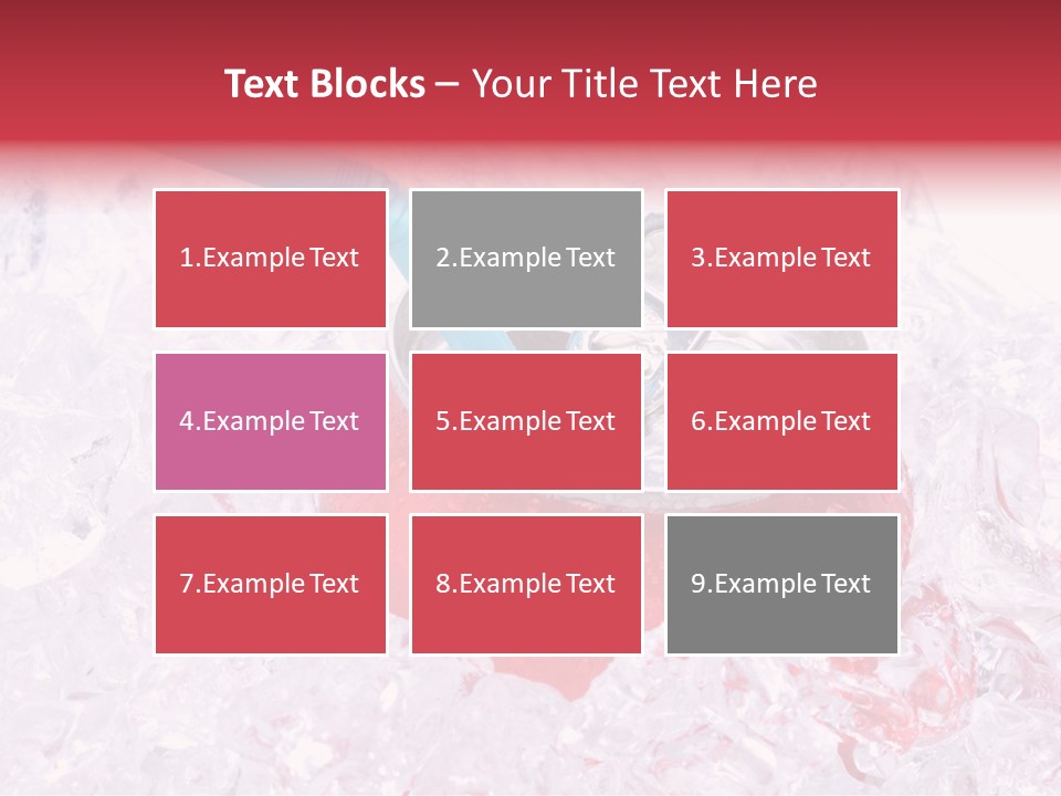 Beverage Droplets Close Up PowerPoint Template