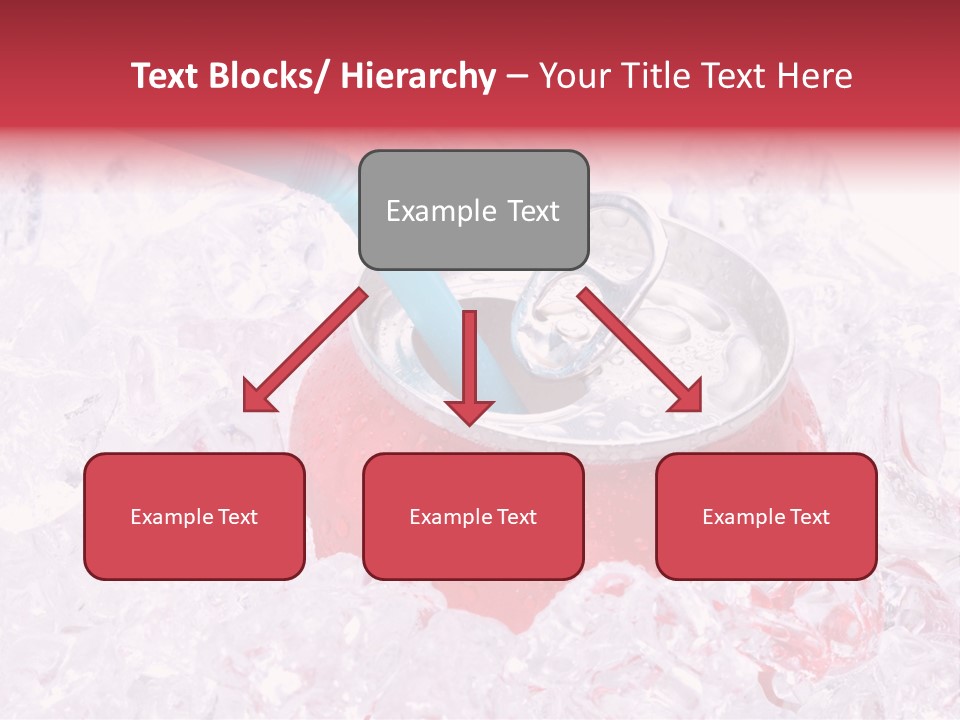 Beverage Droplets Close Up PowerPoint Template