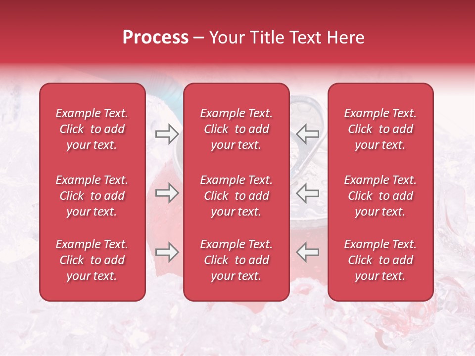 Beverage Droplets Close Up PowerPoint Template
