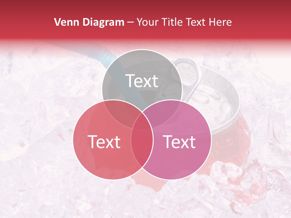 Beverage Droplets Close Up PowerPoint Template