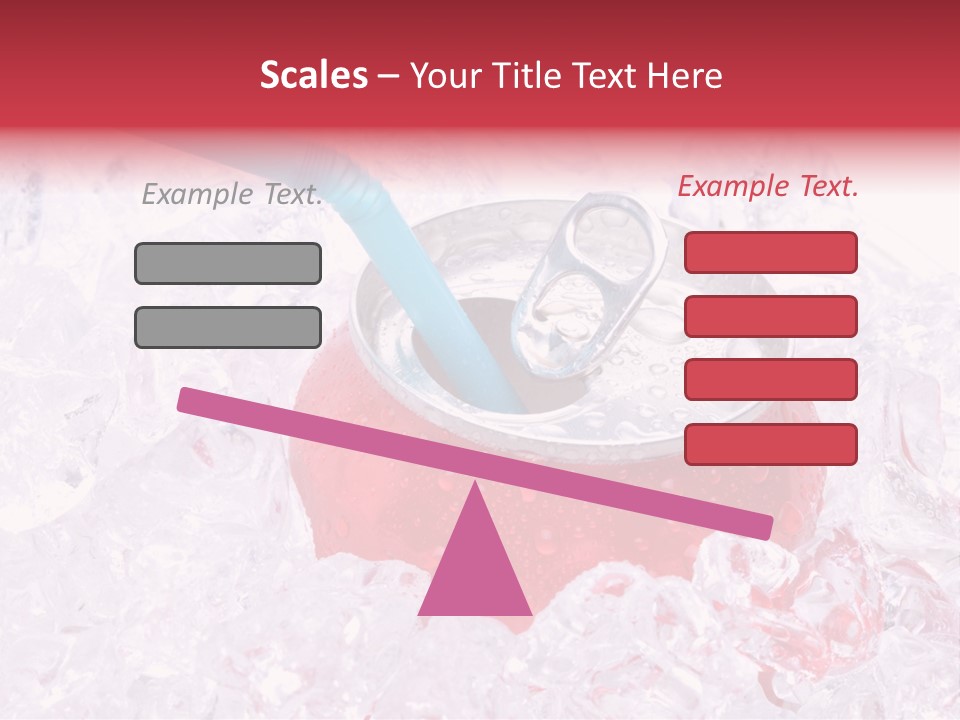 Beverage Droplets Close Up PowerPoint Template