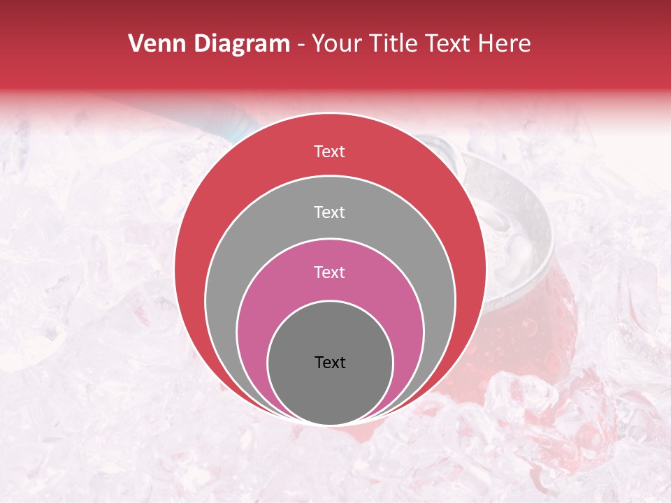 Beverage Droplets Close Up PowerPoint Template