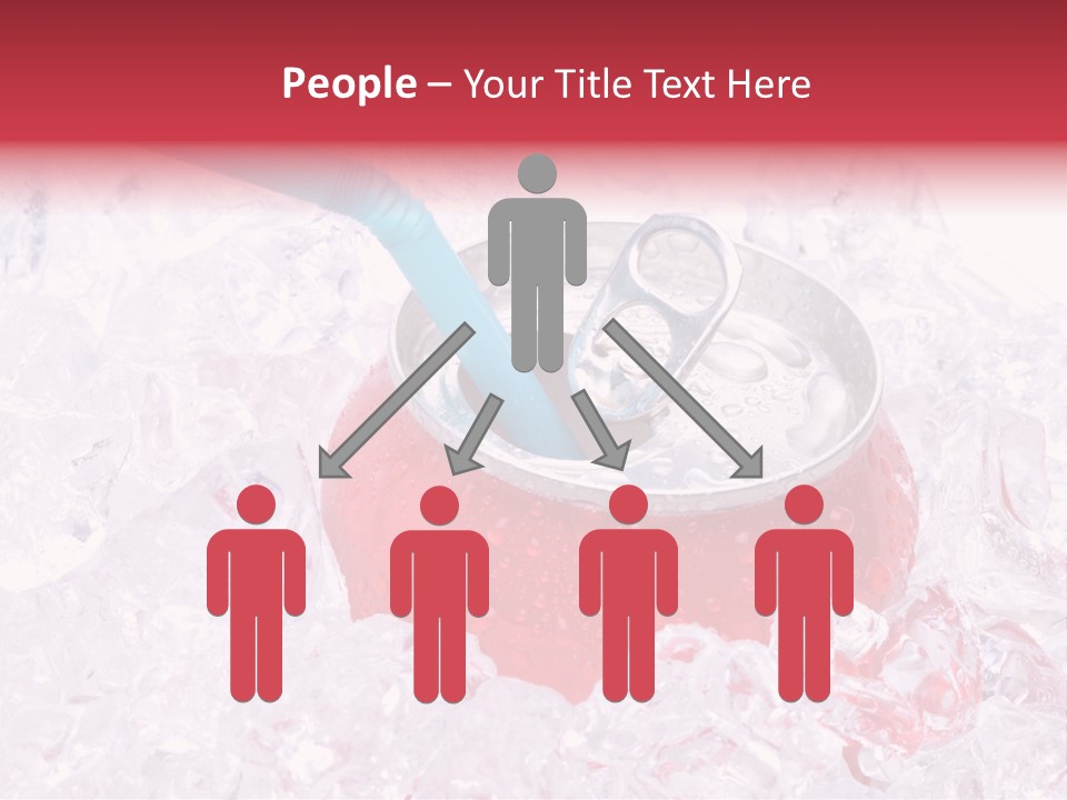 Beverage Droplets Close Up PowerPoint Template