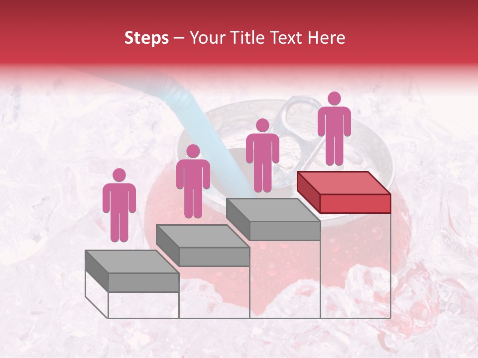 Beverage Droplets Close Up PowerPoint Template