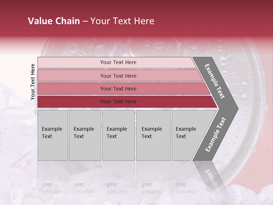 Can White Droplets PowerPoint Template