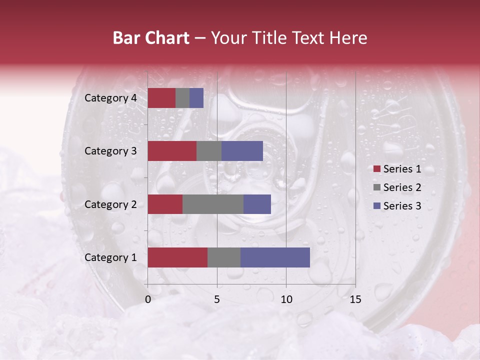 Can White Droplets PowerPoint Template