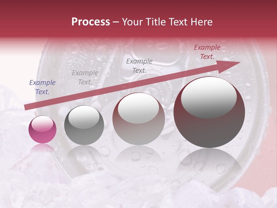 Can White Droplets PowerPoint Template