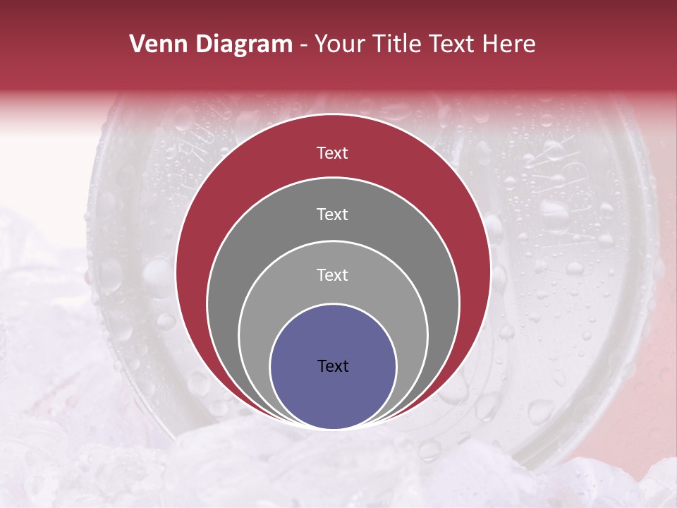 Can White Droplets PowerPoint Template