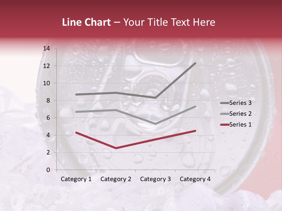 Can White Droplets PowerPoint Template
