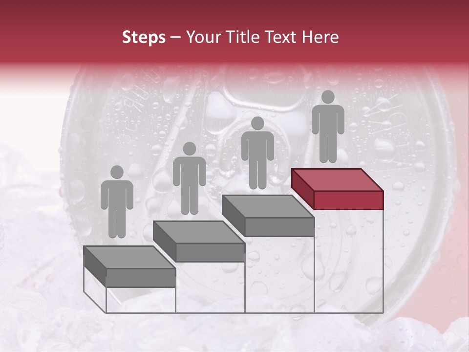 Can White Droplets PowerPoint Template