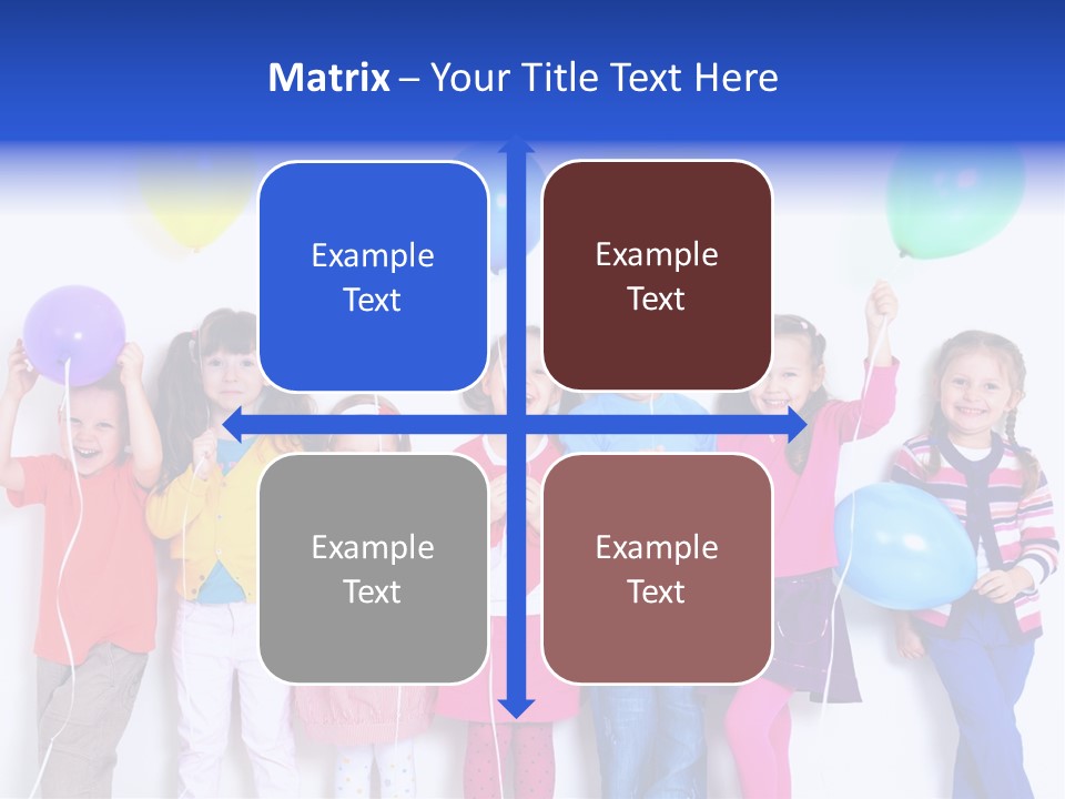 Years Seven Caucasian PowerPoint Template