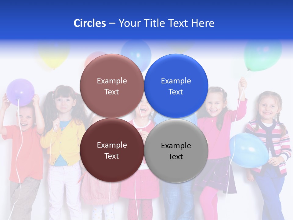 Years Seven Caucasian PowerPoint Template