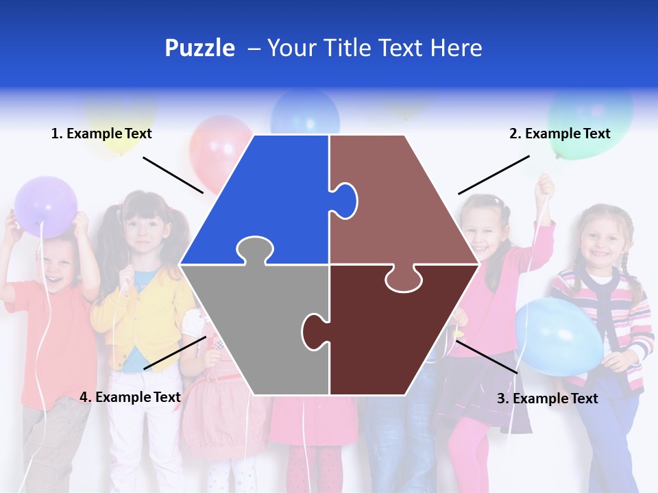 Years Seven Caucasian PowerPoint Template