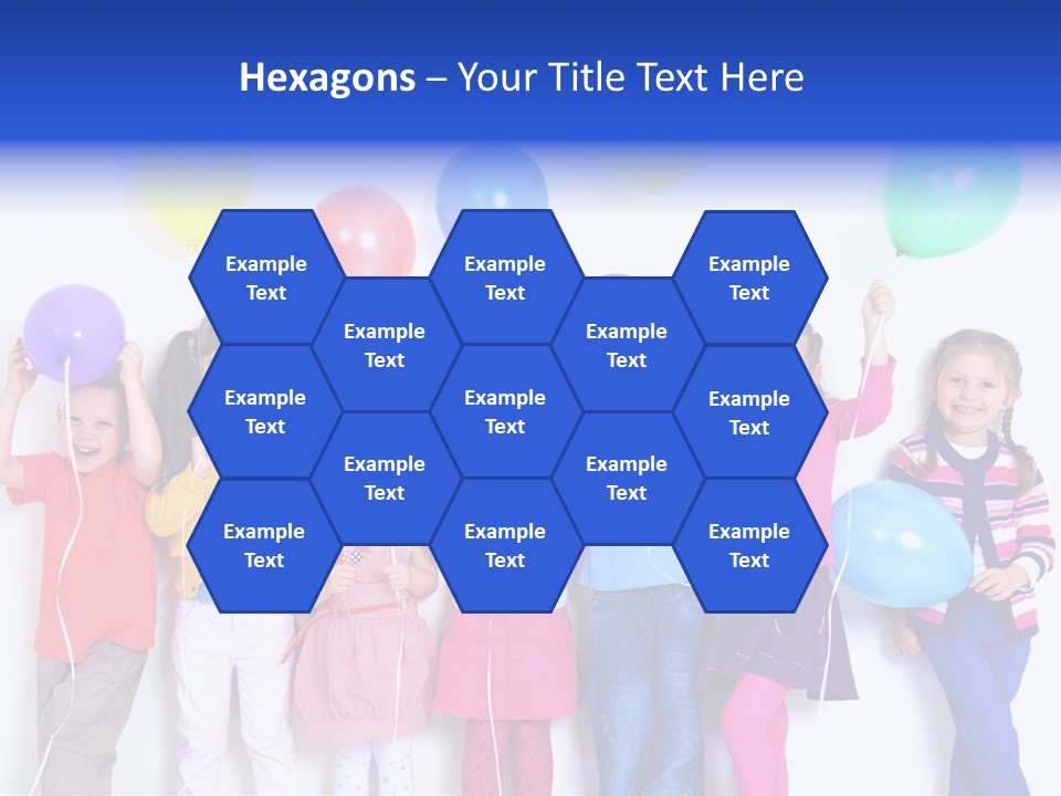 Years Seven Caucasian PowerPoint Template