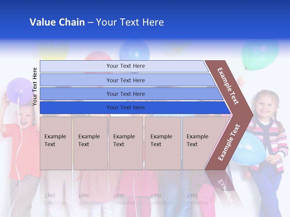 Years Seven Caucasian PowerPoint Template
