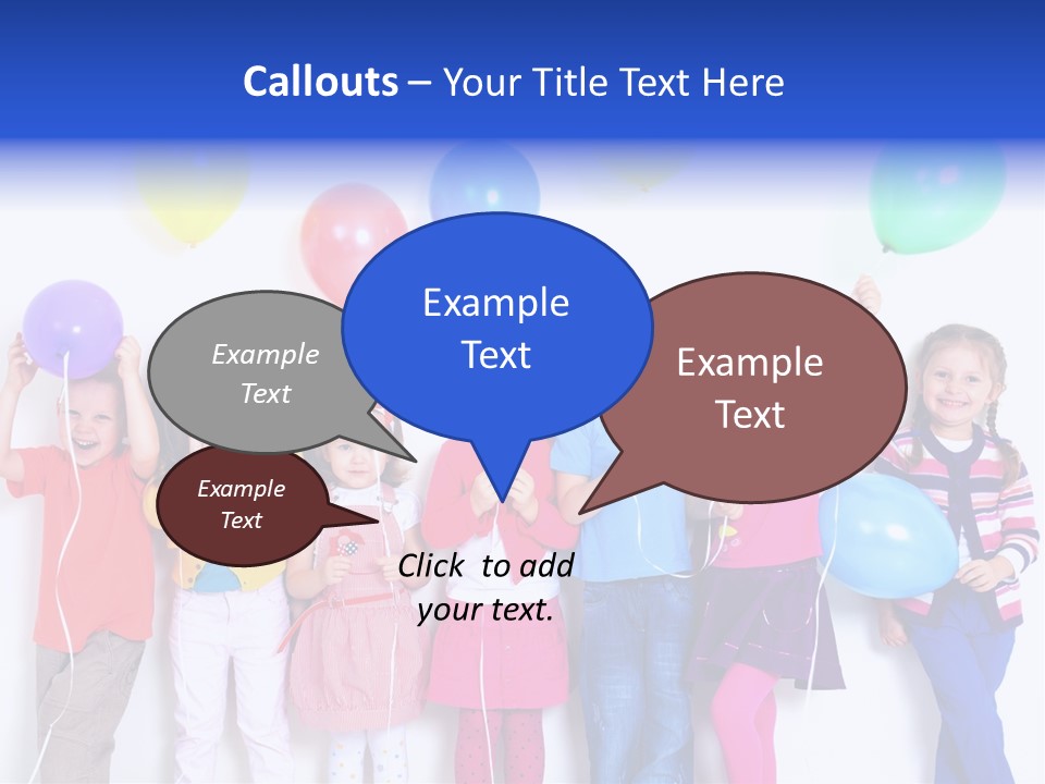 Years Seven Caucasian PowerPoint Template
