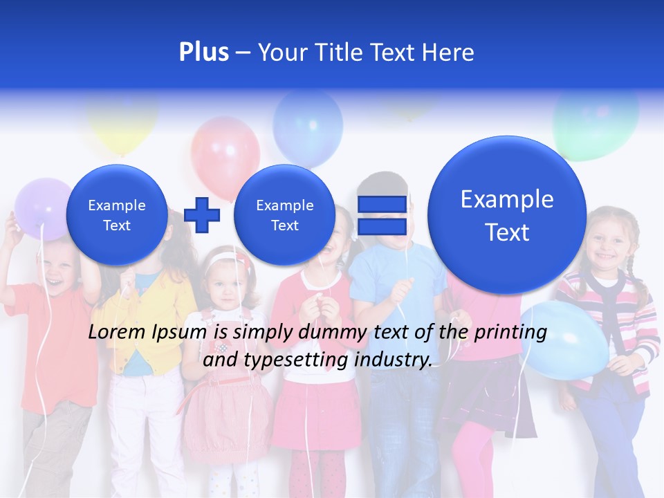 Years Seven Caucasian PowerPoint Template