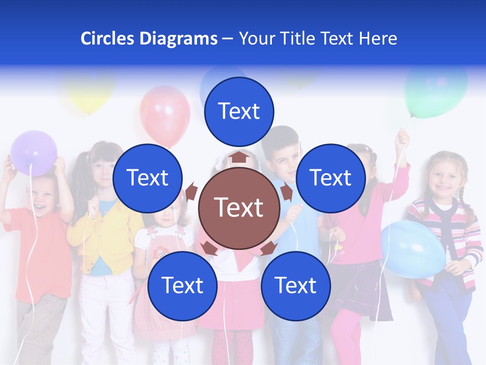 Years Seven Caucasian PowerPoint Template