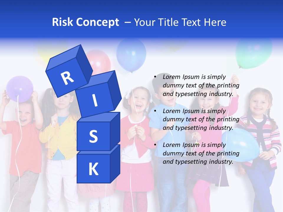 Years Seven Caucasian PowerPoint Template