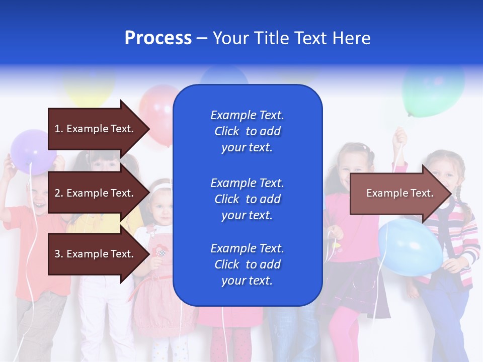 Years Seven Caucasian PowerPoint Template