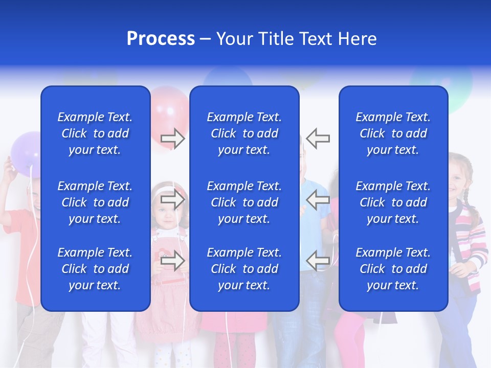 Years Seven Caucasian PowerPoint Template