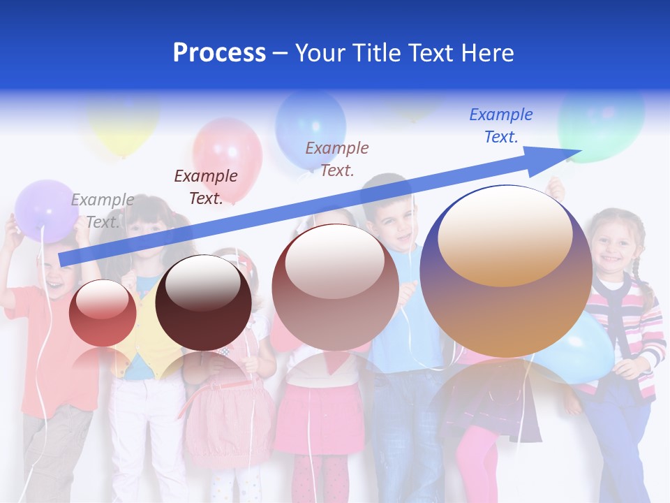 Years Seven Caucasian PowerPoint Template