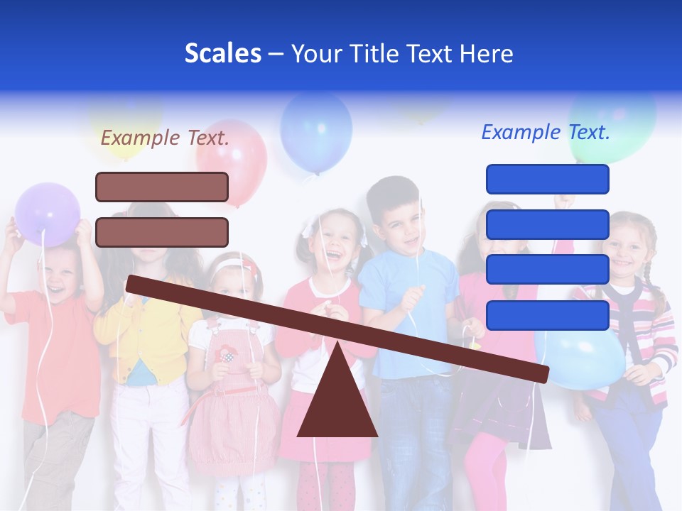 Years Seven Caucasian PowerPoint Template