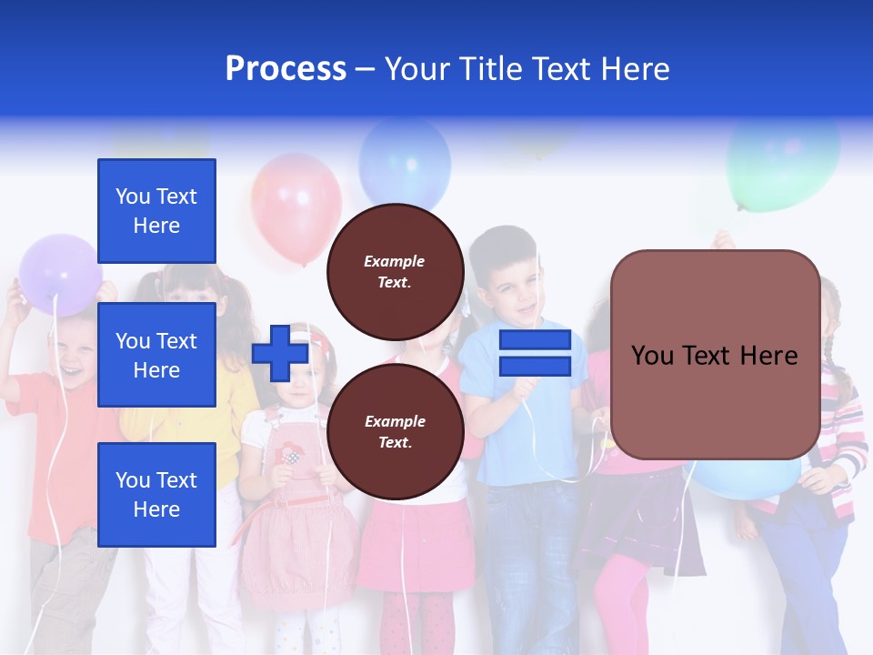 Years Seven Caucasian PowerPoint Template
