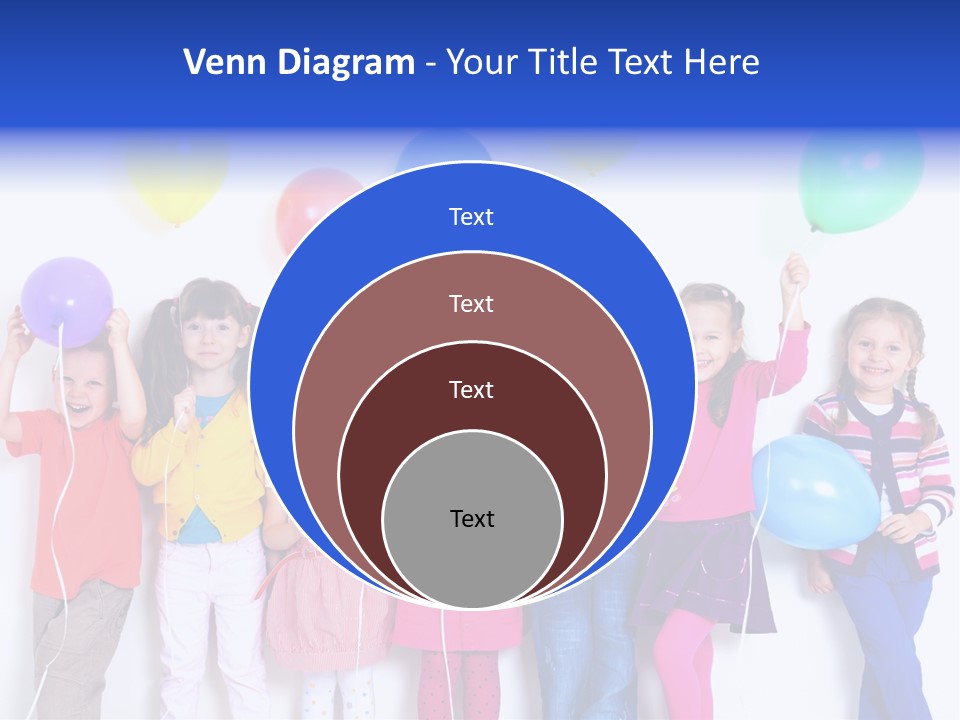 Years Seven Caucasian PowerPoint Template