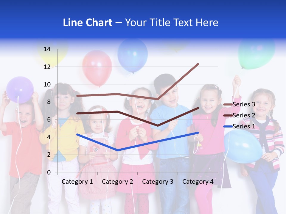 Years Seven Caucasian PowerPoint Template