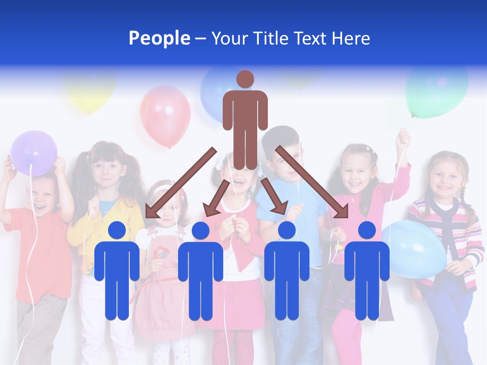 Years Seven Caucasian PowerPoint Template