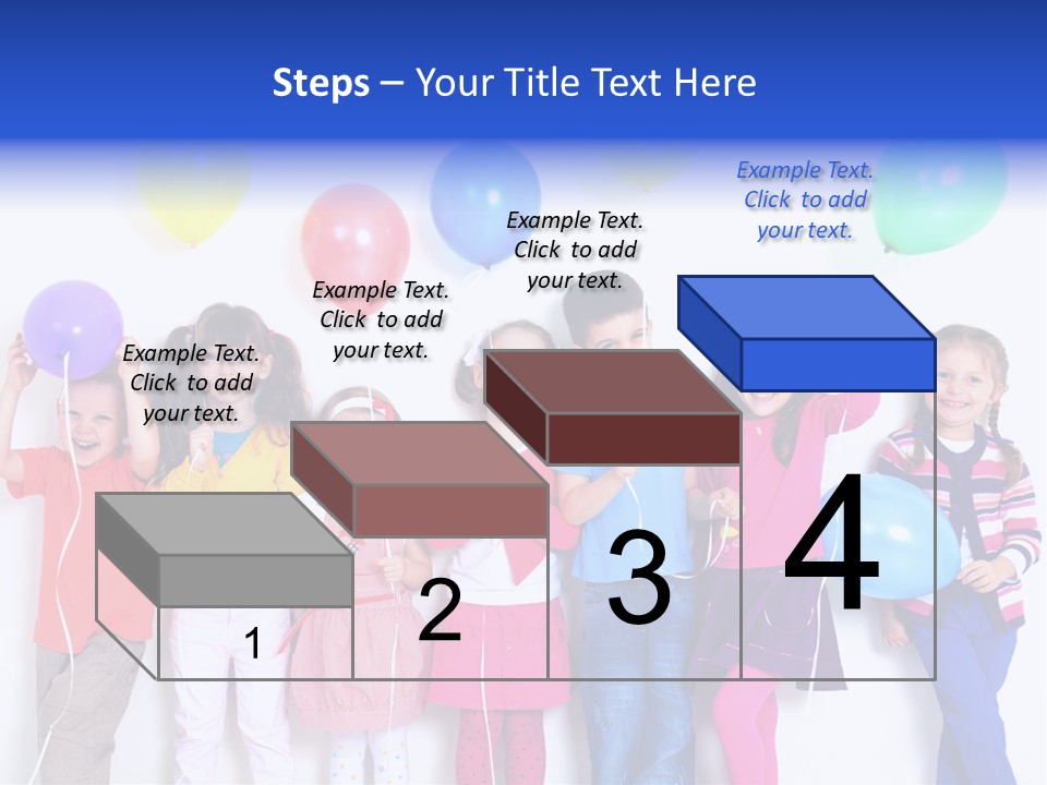 Years Seven Caucasian PowerPoint Template