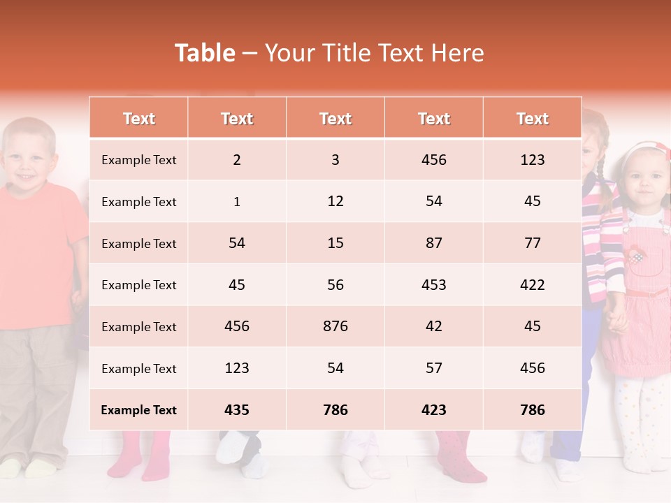 Youth Different Offspring PowerPoint Template