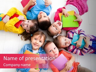 Studying Person Activity PowerPoint Template