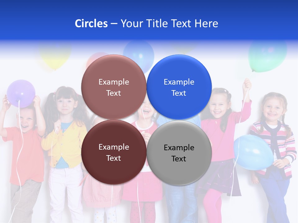 Balloon Years Birthday PowerPoint Template