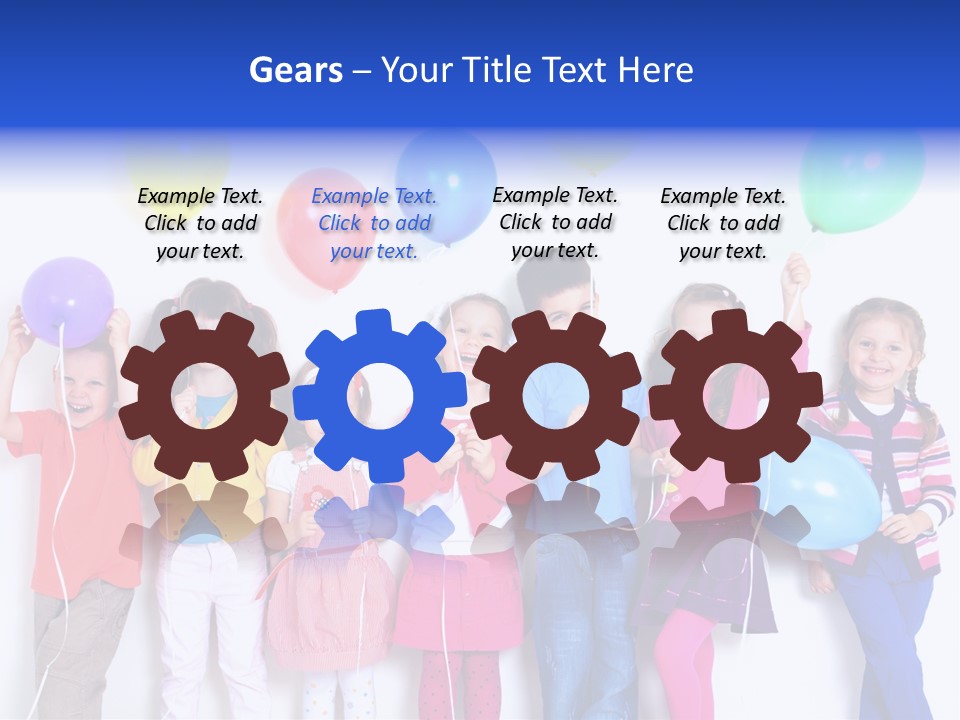 Balloon Years Birthday PowerPoint Template