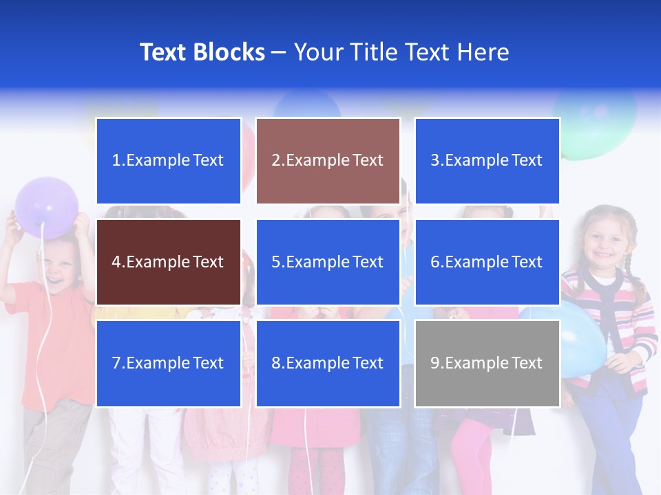 Balloon Years Birthday PowerPoint Template