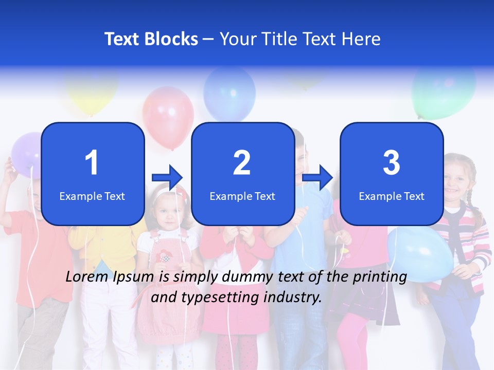 Balloon Years Birthday PowerPoint Template