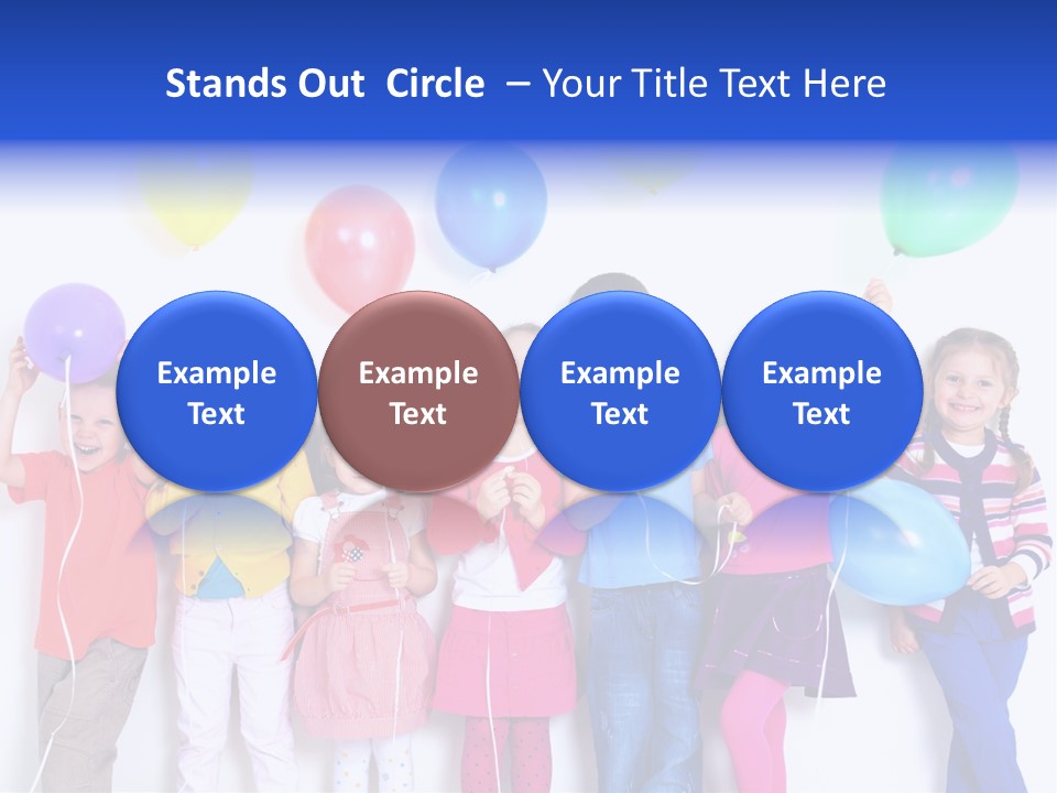 Balloon Years Birthday PowerPoint Template