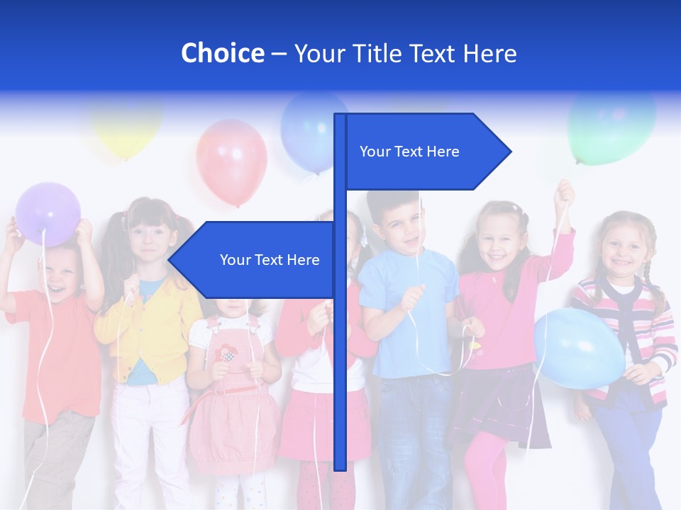 Balloon Years Birthday PowerPoint Template