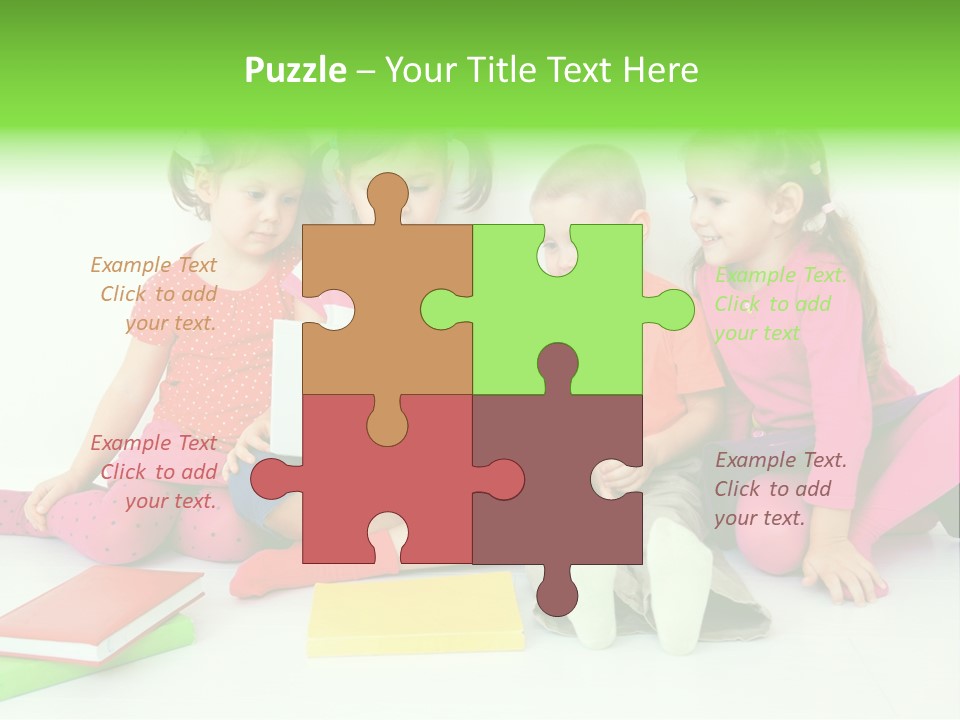 People Toddler Offspring PowerPoint Template