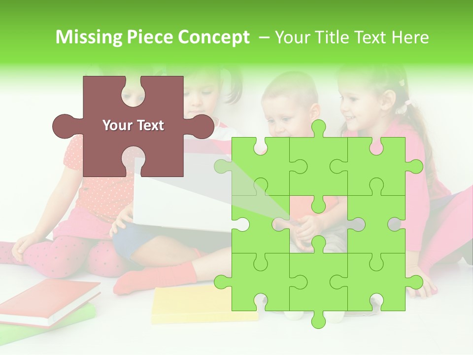 People Toddler Offspring PowerPoint Template