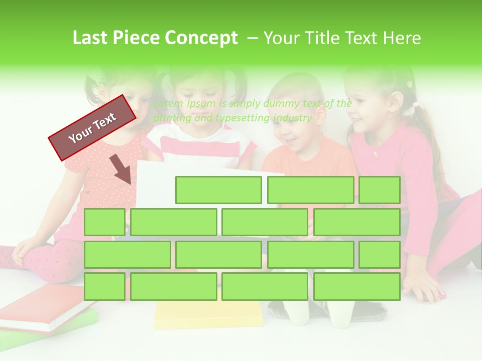 People Toddler Offspring PowerPoint Template
