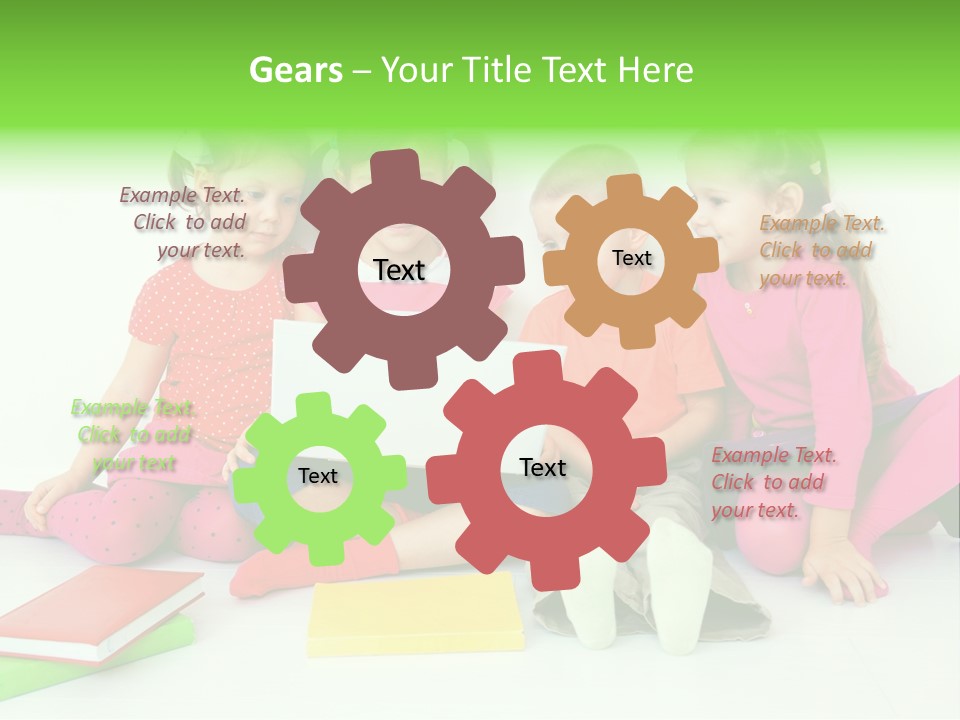 People Toddler Offspring PowerPoint Template