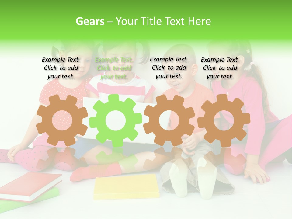 People Toddler Offspring PowerPoint Template