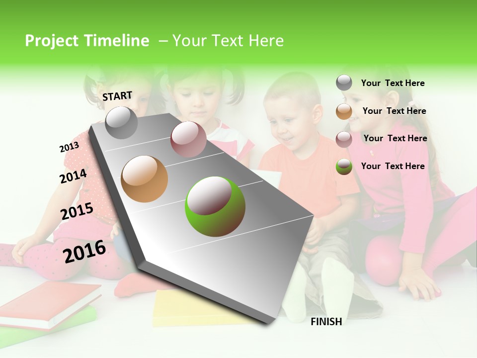 People Toddler Offspring PowerPoint Template